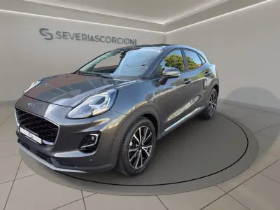 Usata Ford Puma Titanium S 125 CV (91 kW) 2022 Grigio chiaro metallizzato SUV