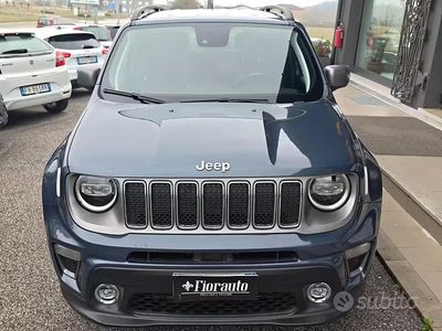 Usata Jeep Renegade Limited 190 CV (139 kW) 2021 Blu SUV