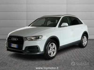 Usata Audi Q3 Business 150 CV (110 kW) 2017 Bianco SUV
