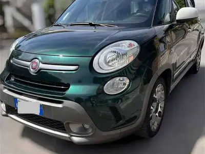 Usata Fiat 500L Trekking 95 CV (69 kW) 2017 Verde Monovolume
