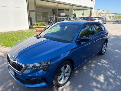 Usata Skoda Scala Sport 89 CV (65 kW) 2021 Blu Utilitaria
