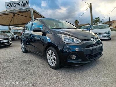 Usata Hyundai i10 Comfort 69 CV (50 kW) 2015 Nero Utilitaria