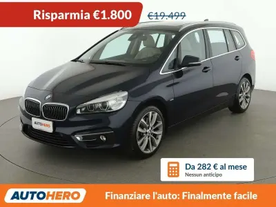 Usata BMW 220 Gran Tourer Luxury Line 190 CV (139 kW) 2017 Blu/azzurro Monovolume