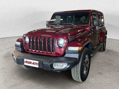 Occasion Jeep Wrangler Sahara 380 ch (279 kW) 2021 Rouge SUV