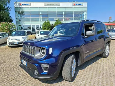 Usata Jeep Renegade Limited 120 CV (88 kW) 2019 Blu/azzurro SUV