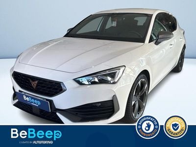 Usata Cupra Leon 150 CV (110 kW) 2024 Bianco pastello Berlina