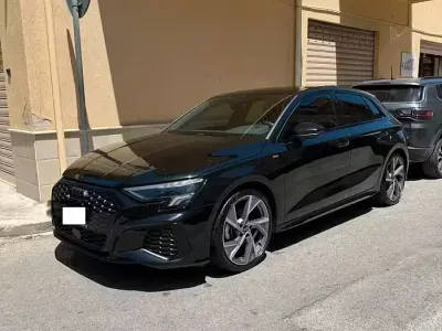 Usado Audi A3 S-Line 150 CV (110 kW) 2023 Negro Berlina