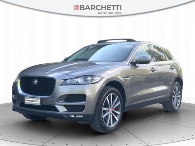 Usata Jaguar F-Pace Portfolio 240 CV (176 kW) 2017 Grigio scuro SUV