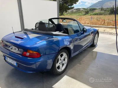 Usata BMW Z3 118 CV (86 kW) 2001 Blu Cabrio