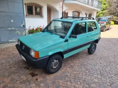 Usata Fiat Panda 4x4 54 CV (39 kW) 2001 Verde Utilitaria