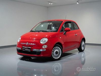 Usata Fiat 500 Lounge 69 CV (50 kW) 2010 Rosso Berlina