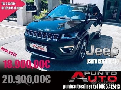 Usata Jeep Compass Limited 140 CV (102 kW) 2020 Nero SUV