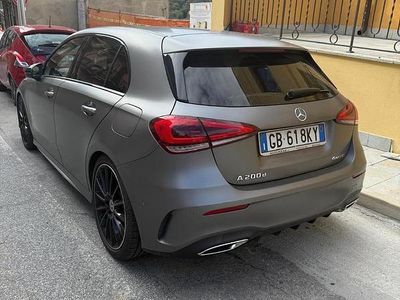 Usata Mercedes A200 150 CV (110 kW) 2019 Grigio Berlina