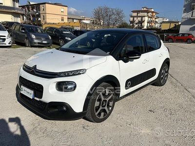 Usata Citroën C3 Shine 99 CV (72 kW) 2017 Bianco Utilitaria