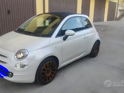 Usata Fiat 500C 69 CV (50 kW) 2021 Cabrio
