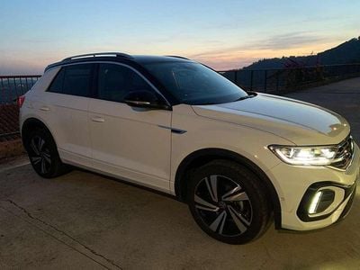 Usata VW T-Roc R-line 150 CV (110 kW) 2022 Bianco SUV
