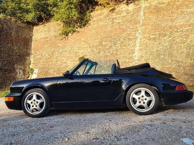 Usata Porsche 911 Carrera 4 250 CV (183 kW) 1991 Nero Cabrio