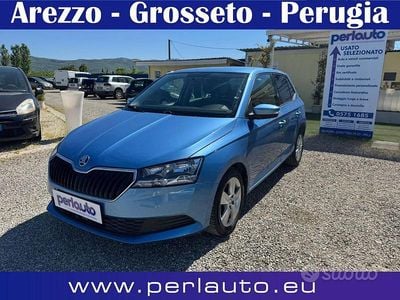 Usata Skoda Fabia Design Edition 95 CV (69 kW) 2019 Blu Utilitaria