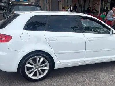 Usata Audi A3 S-Line 170 CV (125 kW) 2012 Bianco Utilitaria