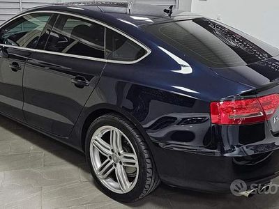 Usata Audi A5 170 CV (125 kW) 2011 Blu Coupé