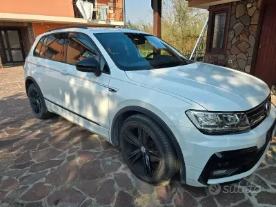 Usata VW Tiguan R-line 116 CV (85 kW) 2019 Bianco SUV