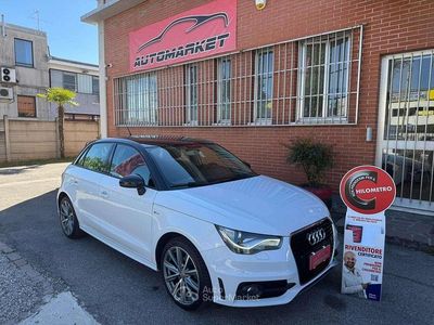 Usata Audi A1 Sportback S-Line 86 CV (63 kW) 2013 Bianco Utilitaria