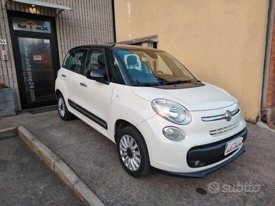 Usata Fiat 500L Lounge 84 CV (61 kW) 2015 Bianco gelato metallizzato Monovolume