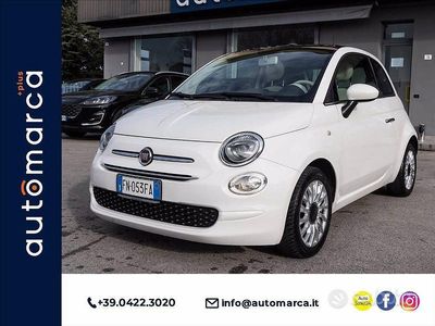Usata Fiat 500 Lounge 69 CV (50 kW) 2017 Bianco Berlina