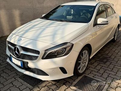 Usata Mercedes A180 109 CV (80 kW) 2016 Bianco Berlina