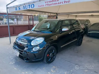 Usata Fiat 500L Trekking 105 CV (77 kW) 2014 Nero Monovolume