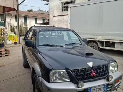 Usata Mitsubishi L200 116 CV (85 kW) 2002 Nero Pick-up