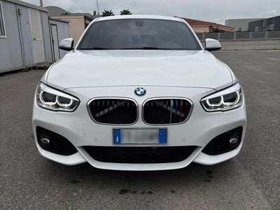 Usata BMW 116 M Sport 109 CV (80 kW) 2019 Bianco Utilitaria