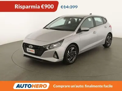 Usata Hyundai i20 84 CV (61 kW) 2022 Argento Utilitaria