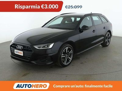 Usata Audi A4 Advanced 190 CV (139 kW) 2020 Nero Station wagon