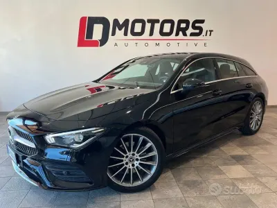 Usata Mercedes CLA200 Shooting Brake AMG line 150 CV (110 kW) 2019 Nero Station wagon
