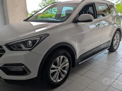 Usata Hyundai Santa Fe 150 CV (110 kW) 2017 Bianco SUV