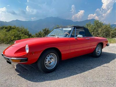 Usata Alfa Romeo Spider 1970 Rosso Cabrio