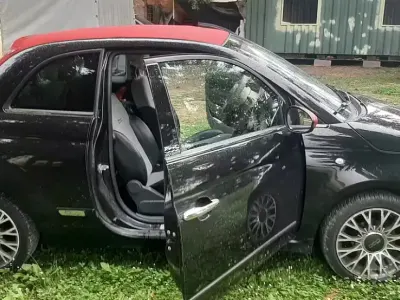 Begagnad Fiat 500 Rock 2011 Svart Cab