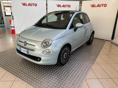 Begagnad Fiat 500 Launch Edition 69 HK (50 kW) 2021 Blå Halvkombi