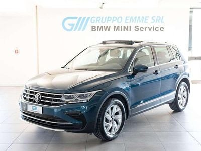 Usata VW Tiguan Elegance 150 CV (110 kW) 2021 Blu SUV