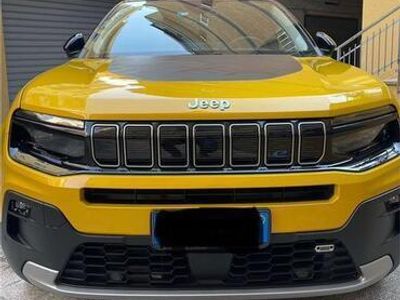 Usata Jeep Avenger EV 114 kW (156 CV) 2023 Giallo SUV