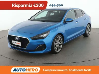 Usata Hyundai i30 Style 140 CV (102 kW) 2017 Blu/azzurro Berlina