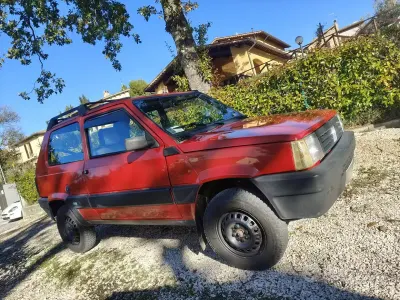 Usata Fiat Panda 4x4 50 CV (36 kW) 1991 Rosso Utilitaria