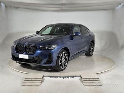 Usata BMW X4 M Sport 249 CV (183 kW) 2023 Blu SUV