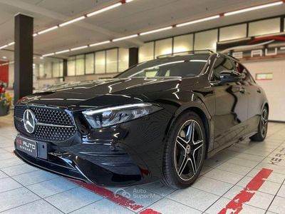 Usata Mercedes A180 AMG Line Premium 136 CV (100 kW) 2023 Nero Berlina