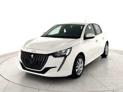 Usata Peugeot 208 Active 102 CV (75 kW) 2021 Bianco Utilitaria