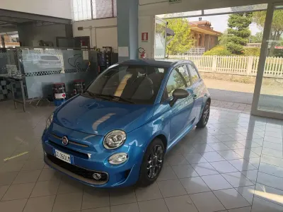 Usata Fiat 500 Sport 69 CV (50 kW) 2020 Blu/azzurro Utilitaria