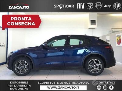 Usata Alfa Romeo Stelvio Business 210 CV (154 kW) 2017 Blu SUV