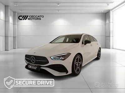 Usata Mercedes CLA200 Shooting Brake AMG Line Premium 150 CV (110 kW) 2023 Bianco Station wagon