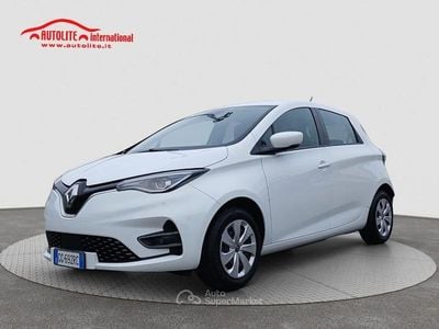 Usata Renault Zoe Life 80 kW (109 CV) 2020 Bianco Utilitaria